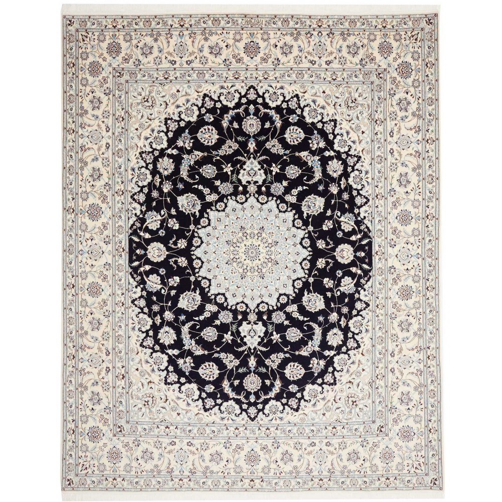 Tappeto Nain 6La Persia bianco 202x255 Tappeto Nain 6La Persia bianco 202x255
