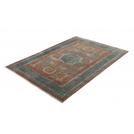 Tappeto Mamlouk Pakistan azzurro 128x178