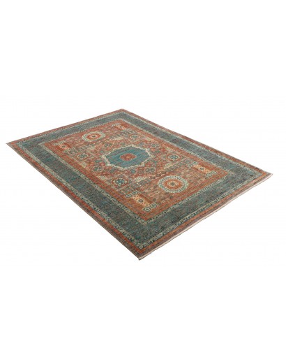 Tappeto Mamlouk Pakistan azzurro 128x178