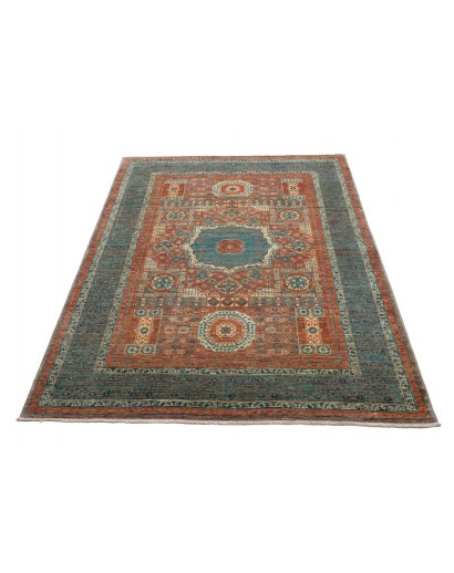 Tappeto Mamlouk Pakistan azzurro 128x178