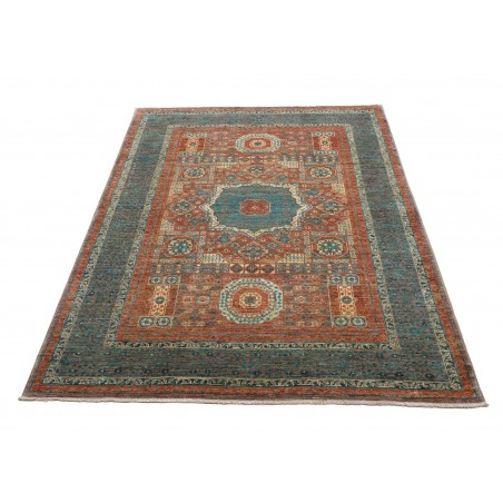 Tappeto Mamlouk Pakistan azzurro 128x178