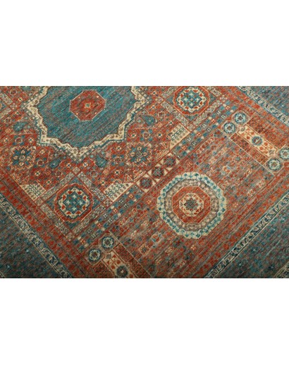 Tappeto Mamlouk Pakistan azzurro 128x178