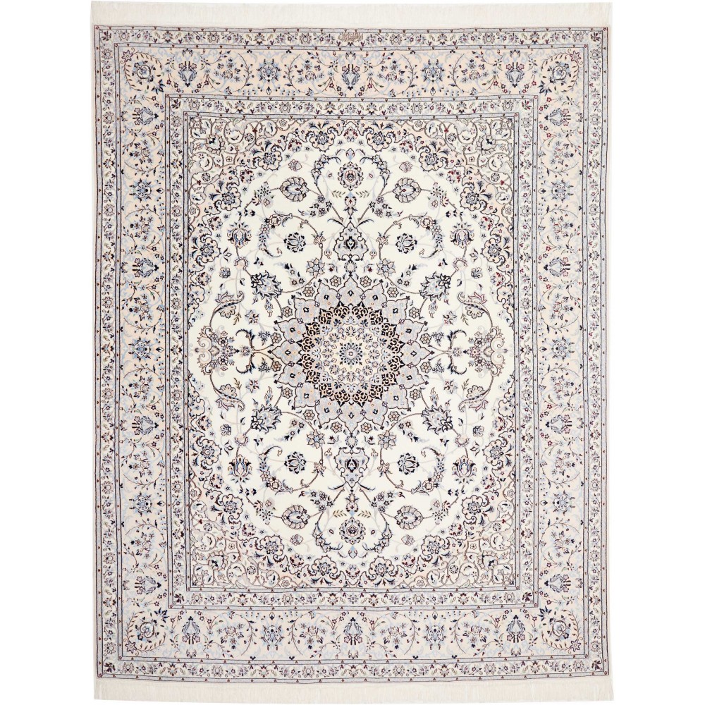 Tappeto Nain 6La Persia bianco 208x266 Tappeto Nain 6La Persia bianco 208x266