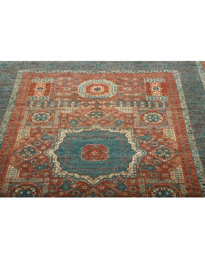 Tappeto Mamlouk Pakistan azzurro 128x178