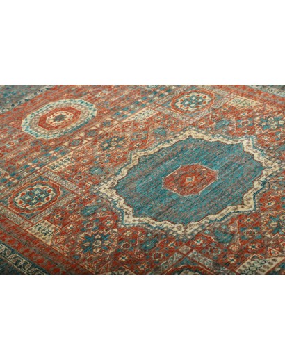 Tappeto Mamlouk Pakistan azzurro 128x178