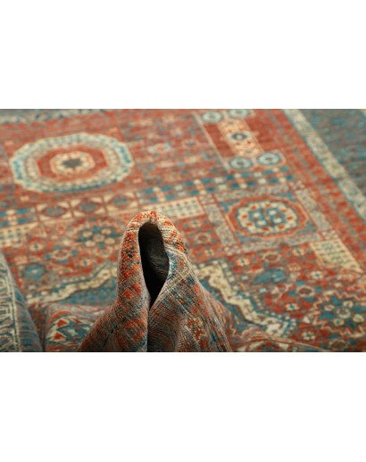 Tappeto Mamlouk Pakistan azzurro 128x178