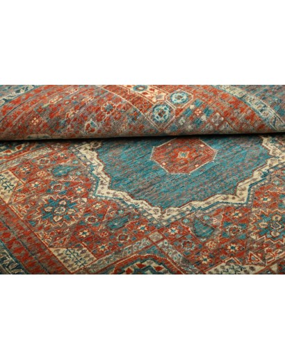Tappeto Mamlouk Pakistan azzurro 128x178