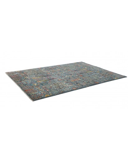 Tappeto Shahi Fine Pakistan azzurro marrone 207x295