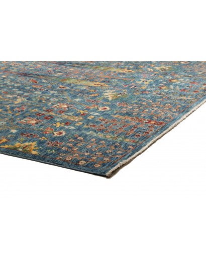 Tappeto Shahi Fine Pakistan azzurro marrone 207x295