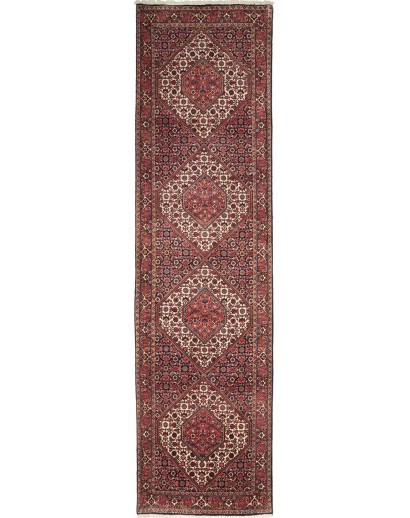 Tappeto Bidjar Persia marrone giallo 77x310