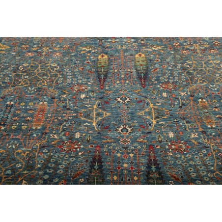 Tappeto Shahi Fine Pakistan azzurro marrone 207x295