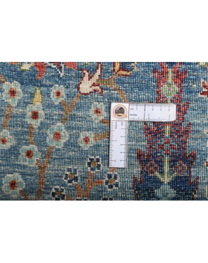 Tappeto Shahi Fine Pakistan azzurro marrone 207x295