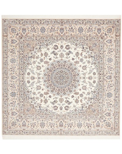 Tappeto Nain 6La Persia bianco 209x205