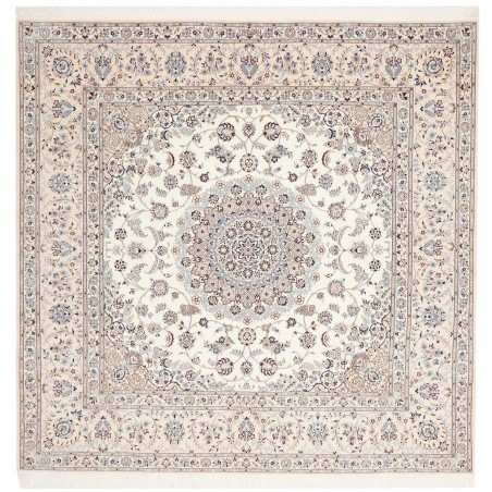 Tappeto Nain 6La Persia bianco 209x205
