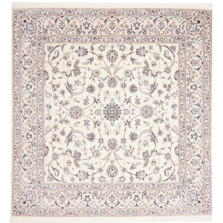 Tappeto Nain 6La Persia bianco grigio 200x210