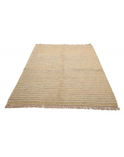 Tappeto Kilim Persia marrone bianco 151x215