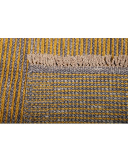 Tappeto Kilim Persia marrone bianco 174x244