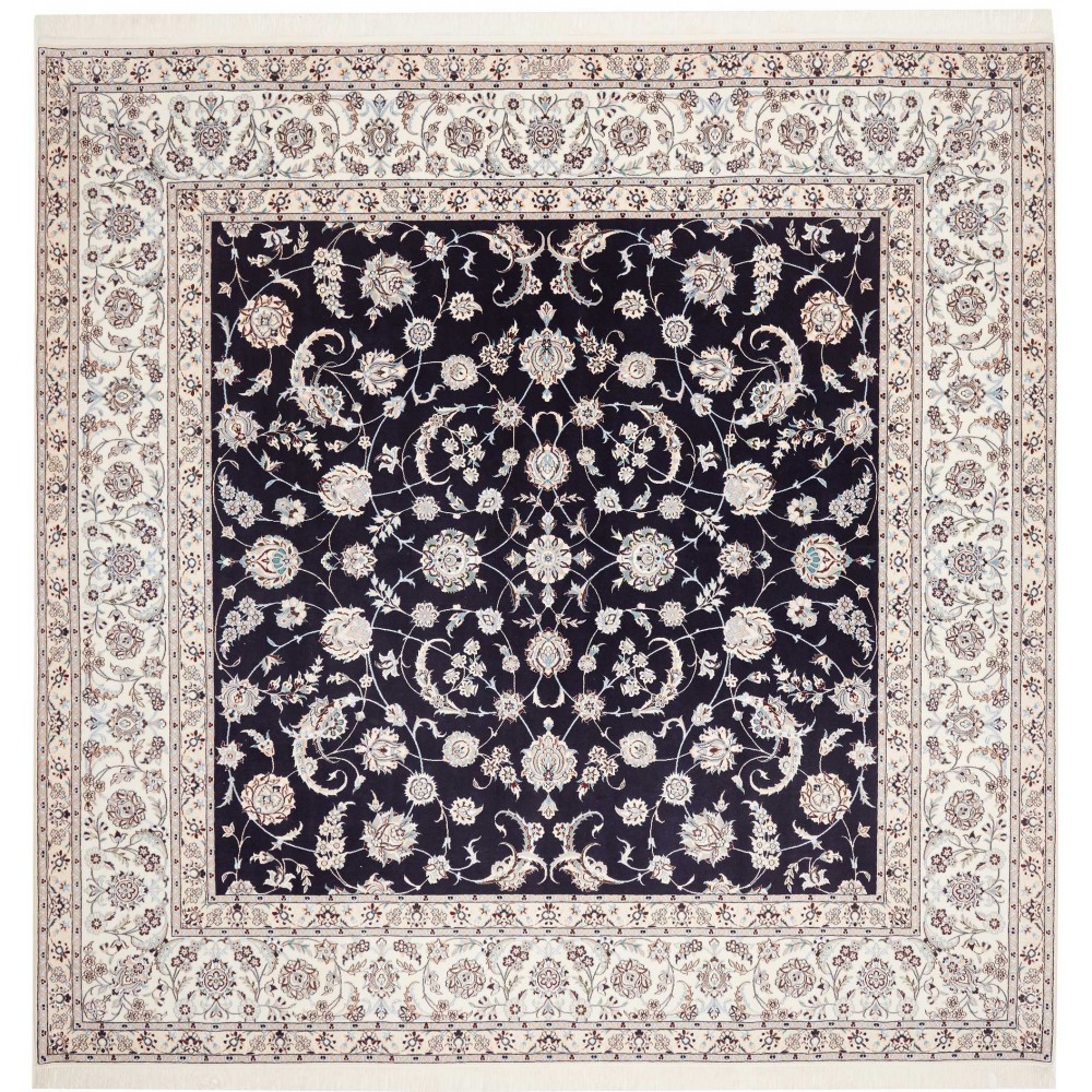 Tappeto Nain 6La Persia grigio 260x261 Tappeto Nain 6La Persia grigio 260x261
