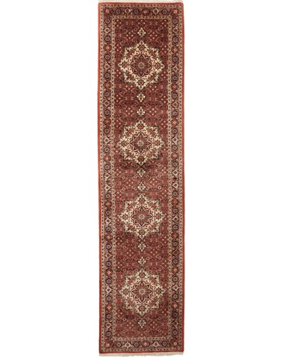 Tappeto Bidjar Persia marrone giallo 75x310