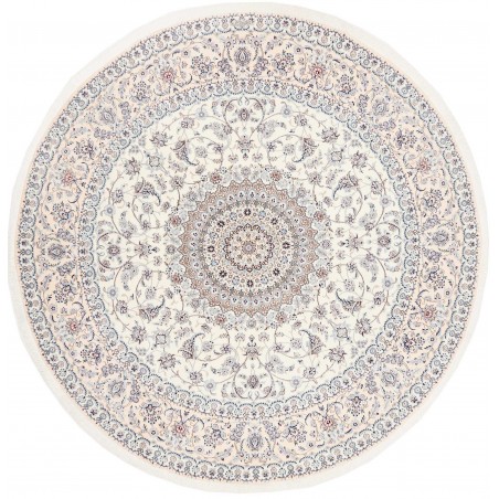 Tappeto Nain 6La Persia bianco 245x245