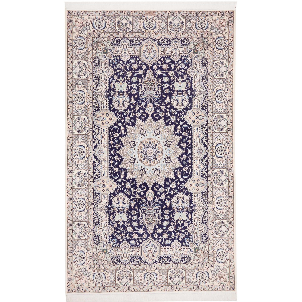 Tappeto Nain 6La Persia grigio 154x256 Tappeto Nain 6La Persia grigio 154x256