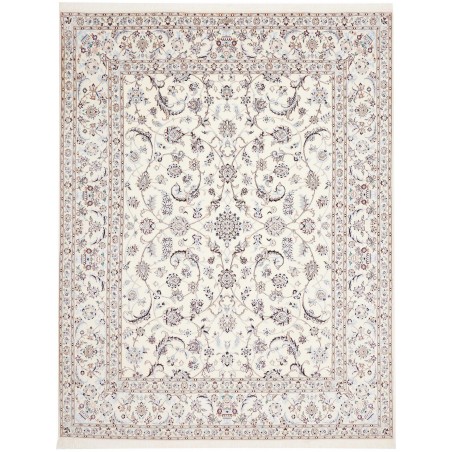 Tappeto Nain 6La Persia bianco grigio 202x261