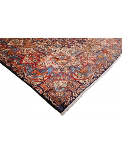 Tappeto Kashamr Zirkhaki Persia marrone grigio 300x394