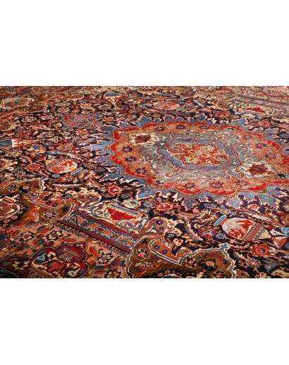 Tappeto Kashamr Zirkhaki Persia marrone grigio 300x394