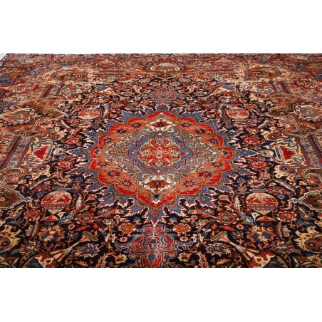 Tappeto Kashamr Zirkhaki Persia marrone grigio 300x394