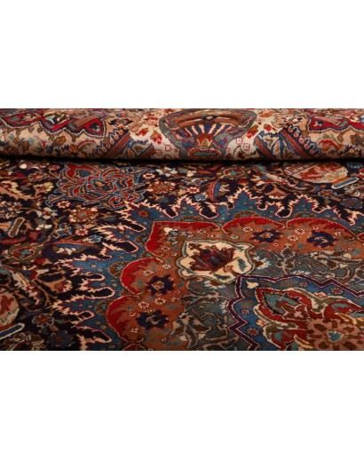 Tappeto Kashamr Zirkhaki Persia marrone grigio 300x394