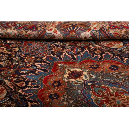 Tappeto Kashamr Zirkhaki Persia marrone grigio 300x394