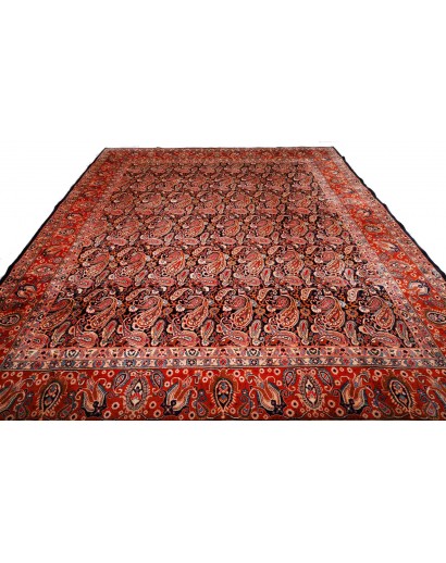 Tappeto Kashamr Zirkhaki Persia marrone arancione 295x380