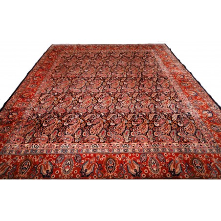 Tappeto Kashamr Zirkhaki Persia marrone arancione 295x380