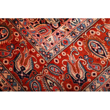 Tappeto Kashamr Zirkhaki Persia marrone arancione 295x380