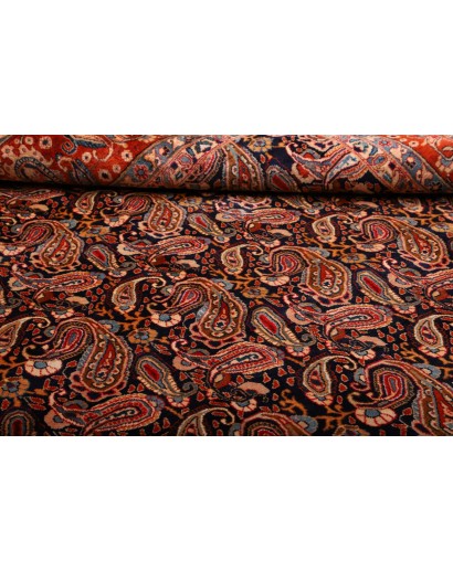 Tappeto Kashamr Zirkhaki Persia marrone arancione 295x380