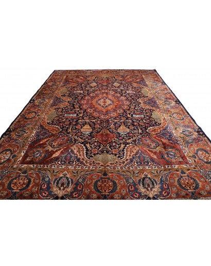 Tappeto Kashamr Zirkhaki Persia marrone grigio 300x389