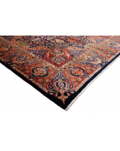 Tappeto Kashamr Zirkhaki Persia marrone grigio 300x389