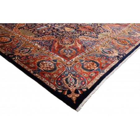 Tappeto Kashamr Zirkhaki Persia marrone grigio 300x389