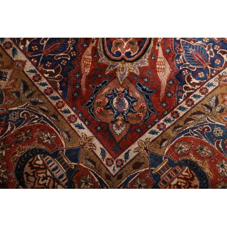 Tappeto Kashamr Zirkhaki Persia marrone grigio 300x389