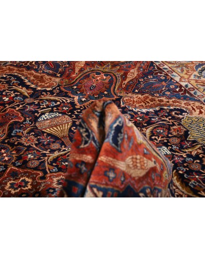 Tappeto Kashamr Zirkhaki Persia marrone grigio 300x389