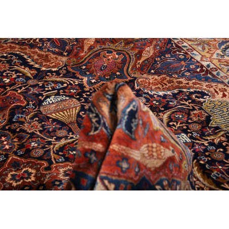 Tappeto Kashamr Zirkhaki Persia marrone grigio 300x389
