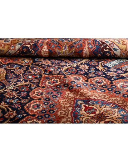 Tappeto Kashamr Zirkhaki Persia marrone grigio 300x389