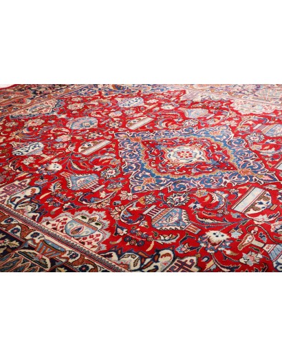 Tappeto Kashamr Zirkhaki Persia marrone beige 293x392