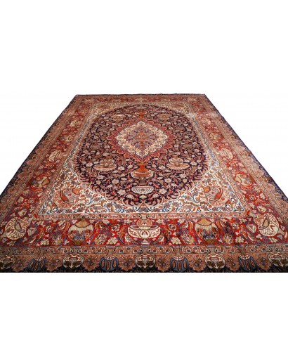 Tappeto Kashamr Zirkhaki Persia marrone bianco 290x394