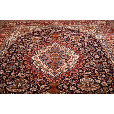 Tappeto Kashamr Zirkhaki Persia marrone bianco 290x394