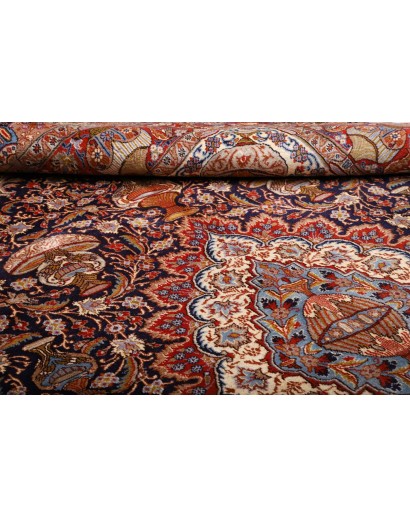 Tappeto Kashamr Zirkhaki Persia marrone bianco 290x394