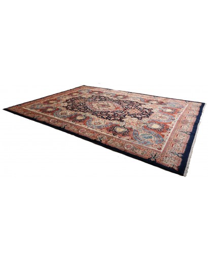 Tappeto Kashamr Zirkhaki Persia marrone blu 294x396