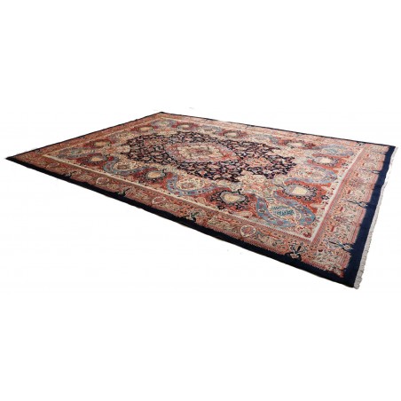 Tappeto Kashamr Zirkhaki Persia marrone blu 294x396