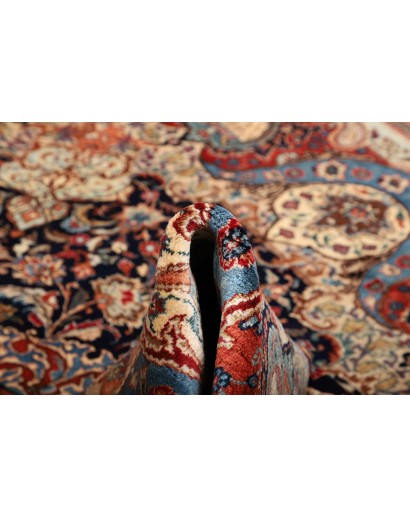 Tappeto Kashamr Zirkhaki Persia marrone blu 294x396
