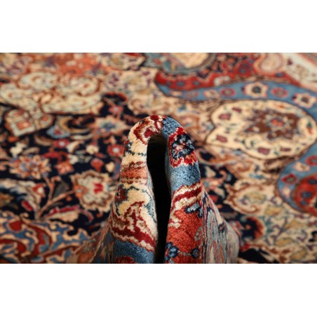 Tappeto Kashamr Zirkhaki Persia marrone blu 294x396